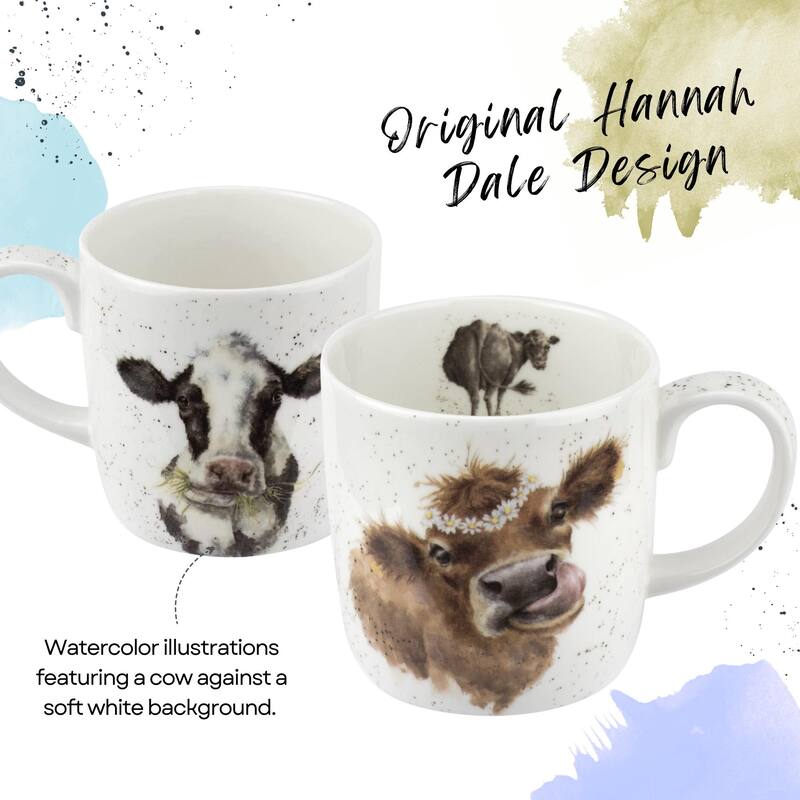 Royal Worcester Wrendale Design Mug Farm Animals