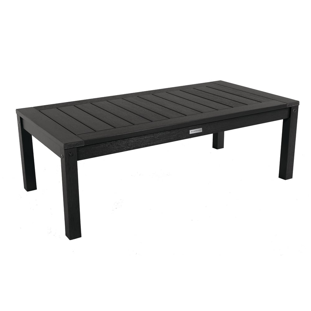 HIGHWOOD Eco-Friendly Adirondack Rectangular Coffee Table