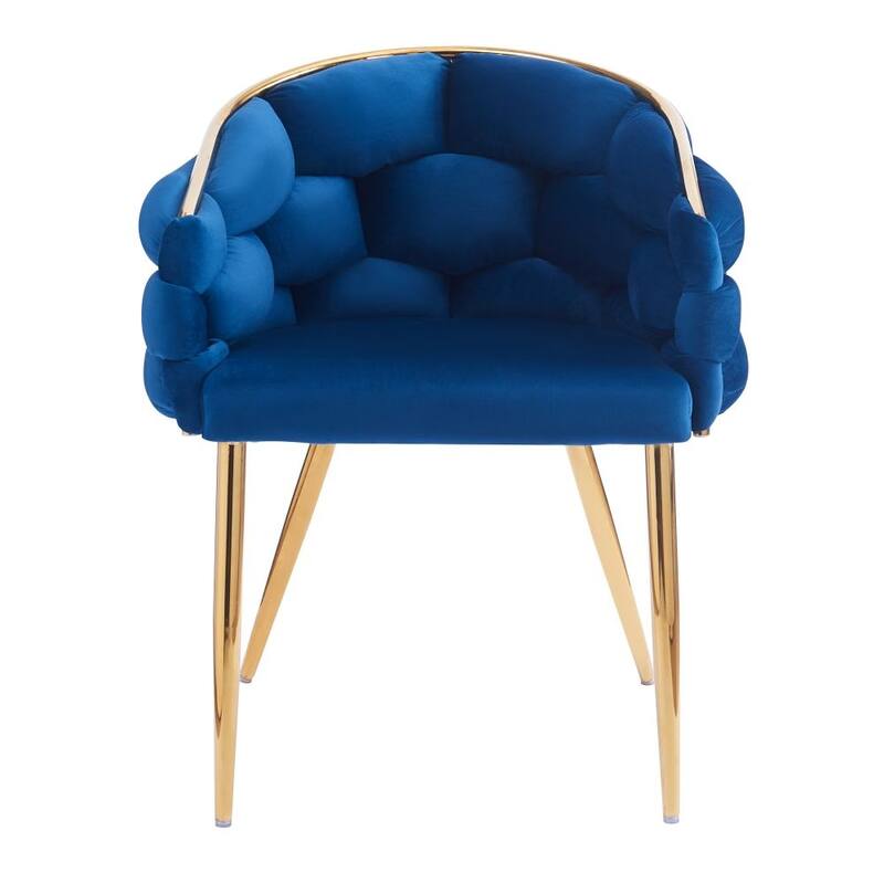 Modern Velvet Handmade Accent Chair