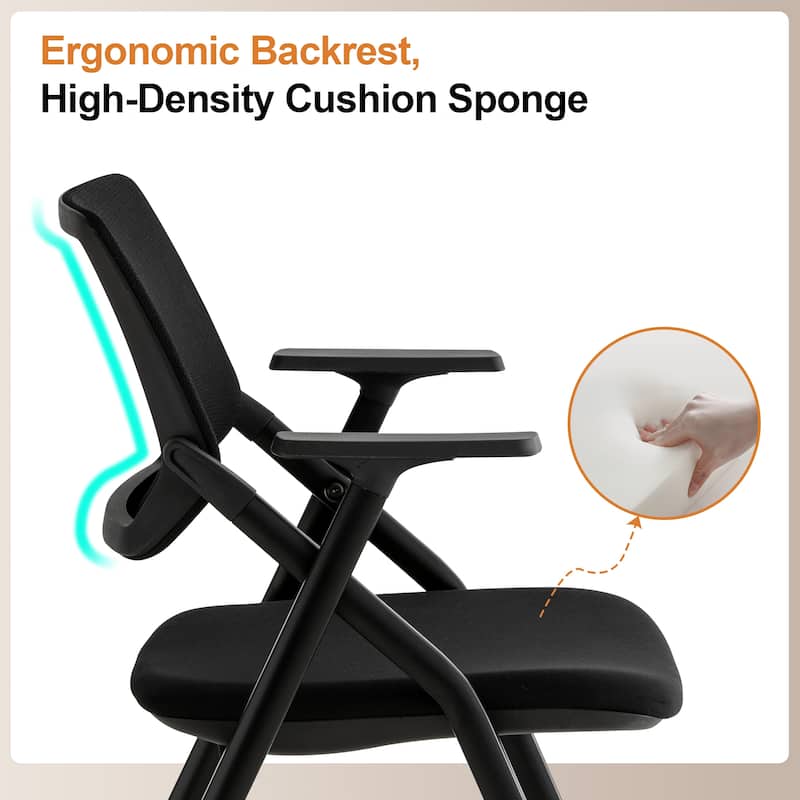 63'' Flip-top Office Confrence Table Set with Chair