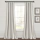 preview thumbnail 84 of 85, Lush Decor Farmhouse Stripe Yarn Dyed Cotton Window Curtain Panel Pair