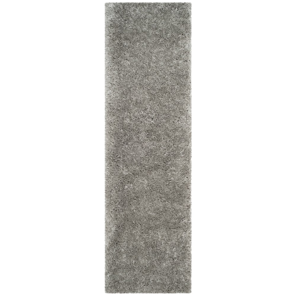 SAFAVIEH Polar Shag Alabama Glam Solid 3-inch Extra Thick