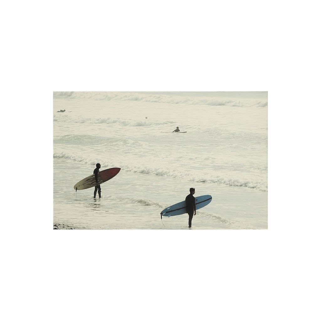Serene Surf (20 x 30) Canvas Art Print