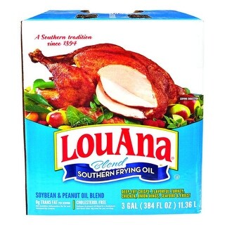 LouAna Peanut Frying Oil 3 gal. Boxed
