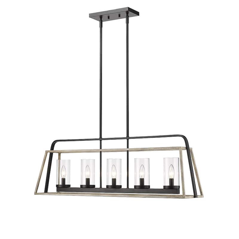 Millennium Lighting 3015 Bonnie 5 Light 38" Wide Taper Candle Linear