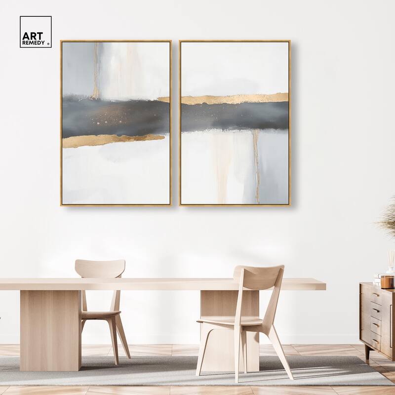 Azure Horizon I Canvas Set of 2 by Art Remedy