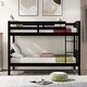 preview thumbnail 20 of 22, Detachable Design Twin Over Twin Bunk Bed with Ladder