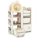 preview thumbnail 2 of 9, Multipurpose Toy Chest and Bookshelf with Mobile Trolley for Bedroom - 34" x 15" x 47"