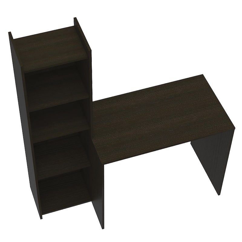 FM Furniture Tulsa computer desk with bookcase