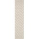 preview thumbnail 25 of 46, Hand-Woven Ann Tone-on-Tone Zig-Zag Wool Area Rug - 2' 3" x 14'