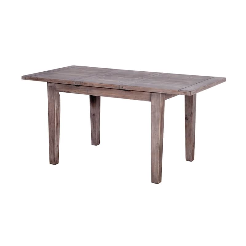 Dexter 47" Wide Reclaimed Pine Extension Dining Table - Sundried