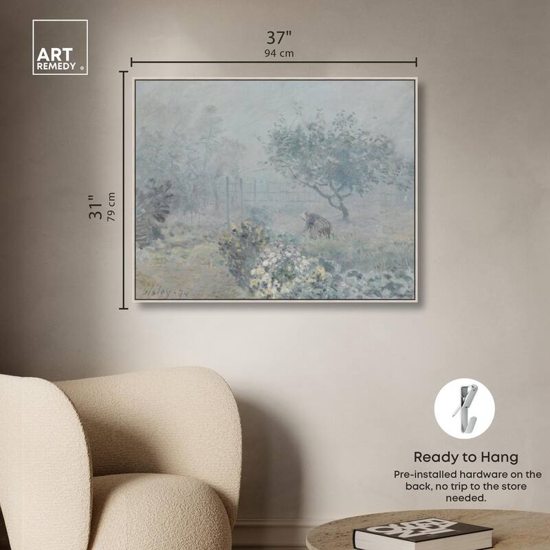 Fog Canvas by Art Remedy