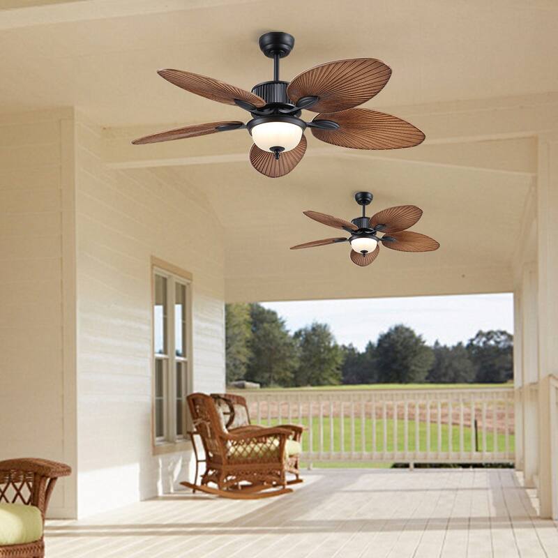 Kviflon 50 Inches Ceiling Fan with Light and Remote - 50 Inches