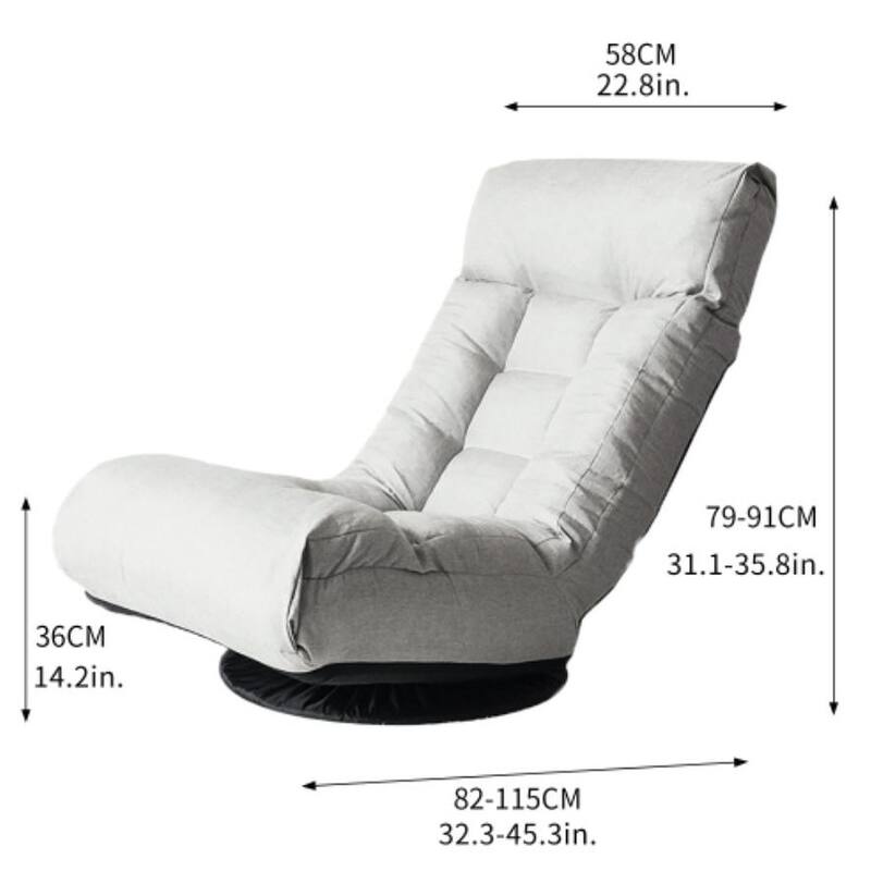 Japanese lazy chair in grey