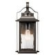 preview thumbnail 5 of 6, Kichler Lighting Linford 17-in 1-Light Olde Bronze Outdoor Wall Light
