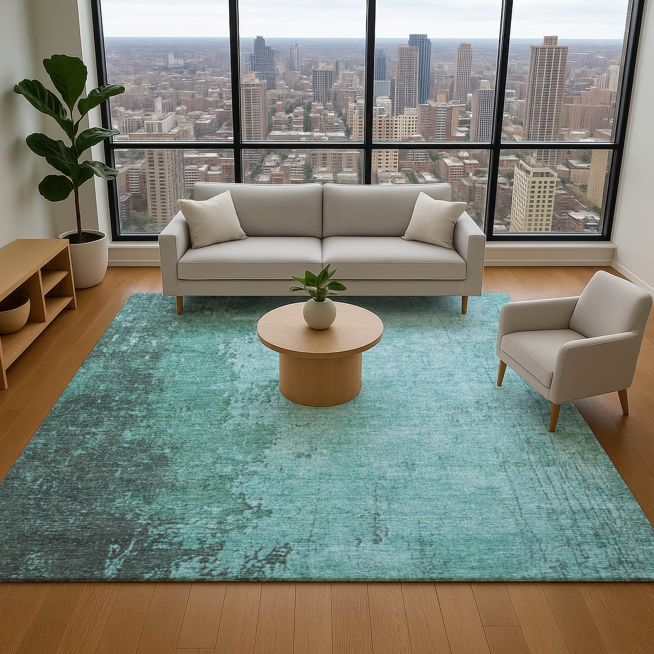 Premium Washable Super Soft Modern Chic Mayfield Rug