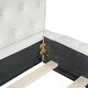 preview thumbnail 24 of 22, Queen Velvet Bed with Durable Frame and Easy Assembly