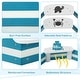 preview thumbnail 8 of 10, Costway Outdoor Wooden Sandbox with Animal Patterns Seats Backyard - See Details