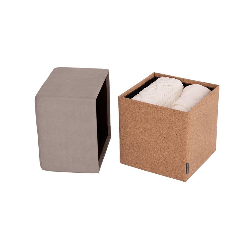 Seville Classics The Vineyard Collection Cork Storage Cube