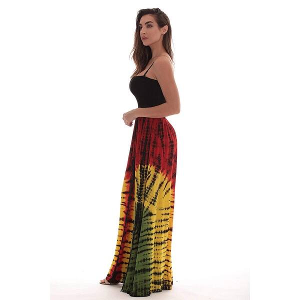 Shop Riviera Sun Rasta Long Smocking Dresses For Women Rasta 1
