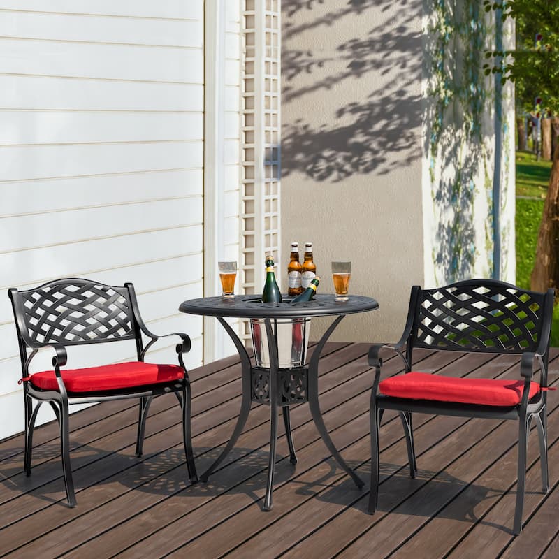 Outdoor Indoor 2-Pack 18 Inch x 20 Inch Chair Replacement Seat Cushions