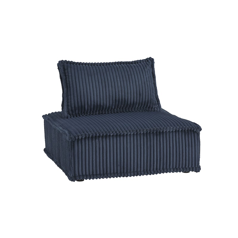 Signature Design by Ashley Bales Blue Accent Chair - 39"W x 39"D x 28"H