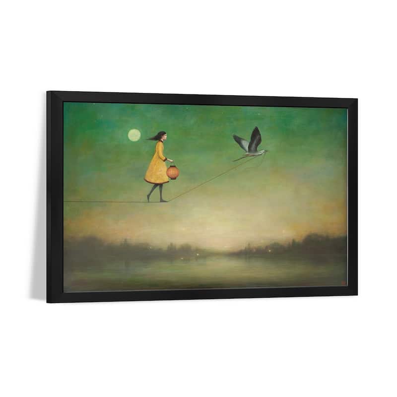 Blue Moon Expedition Premium Framed Poster by Duy Huynh