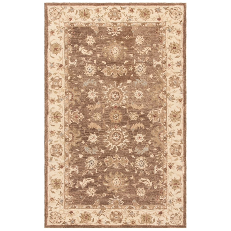 SAFAVIEH Handmade Anatolia Iran Traditional Oriental Hand-spun Wool Rug