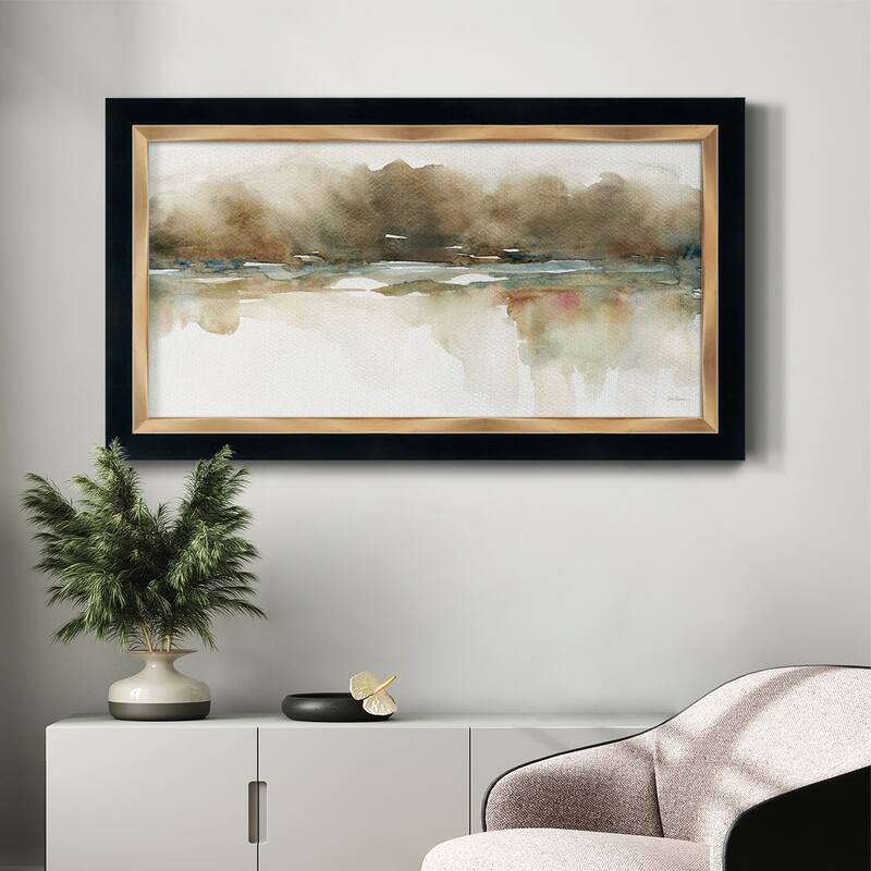 Softer Reflections Premium Framed Canvas- Ready to Hang
