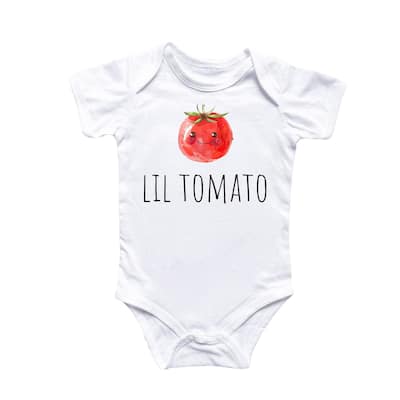 Little Tomato Fruit - Baby Boy Girl Clothes Infant Bodysuit Funny Cute Newborn