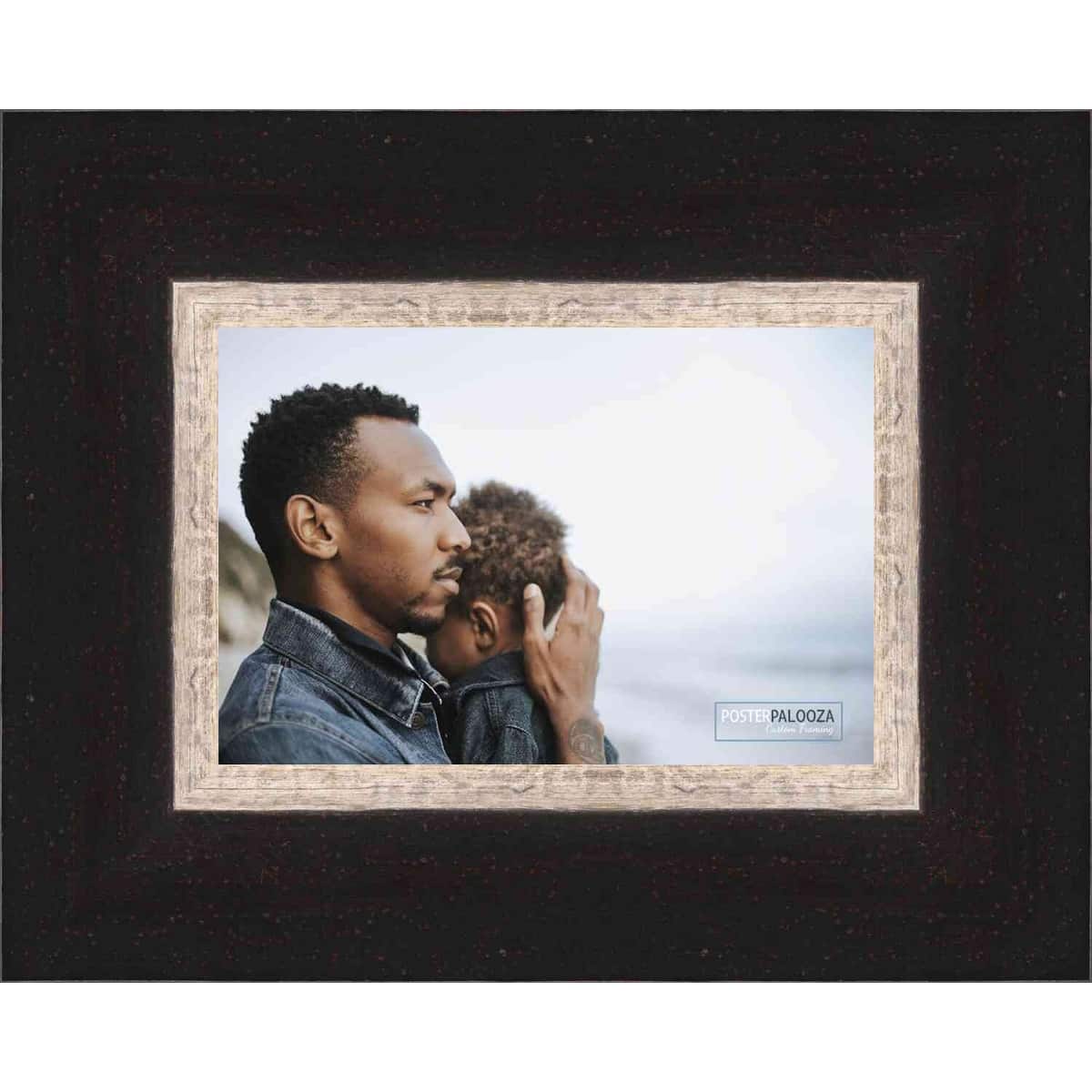 22x14 Traditional Complete Wood Picture Frame with UV Acrylic, Foam