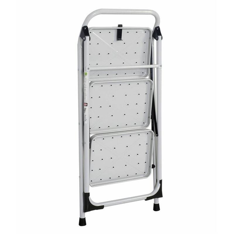 3 Step Ladder Folding Step Stool, 330 lb. Capacity