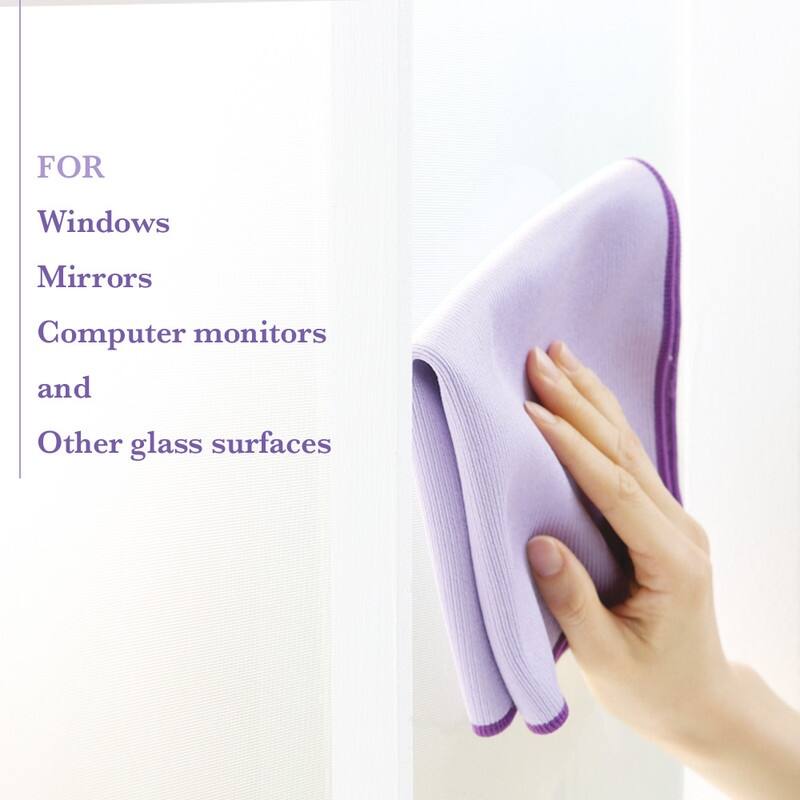 Window & Glass Cloth, Doublesided, Residuefree (3 sets) N/A On