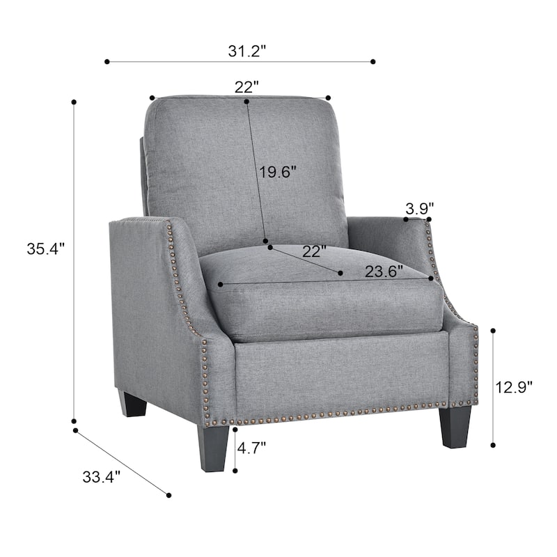 GDFStudio - Polyester 3-Piece Living Room Sofa Furniture Sets for Apartment