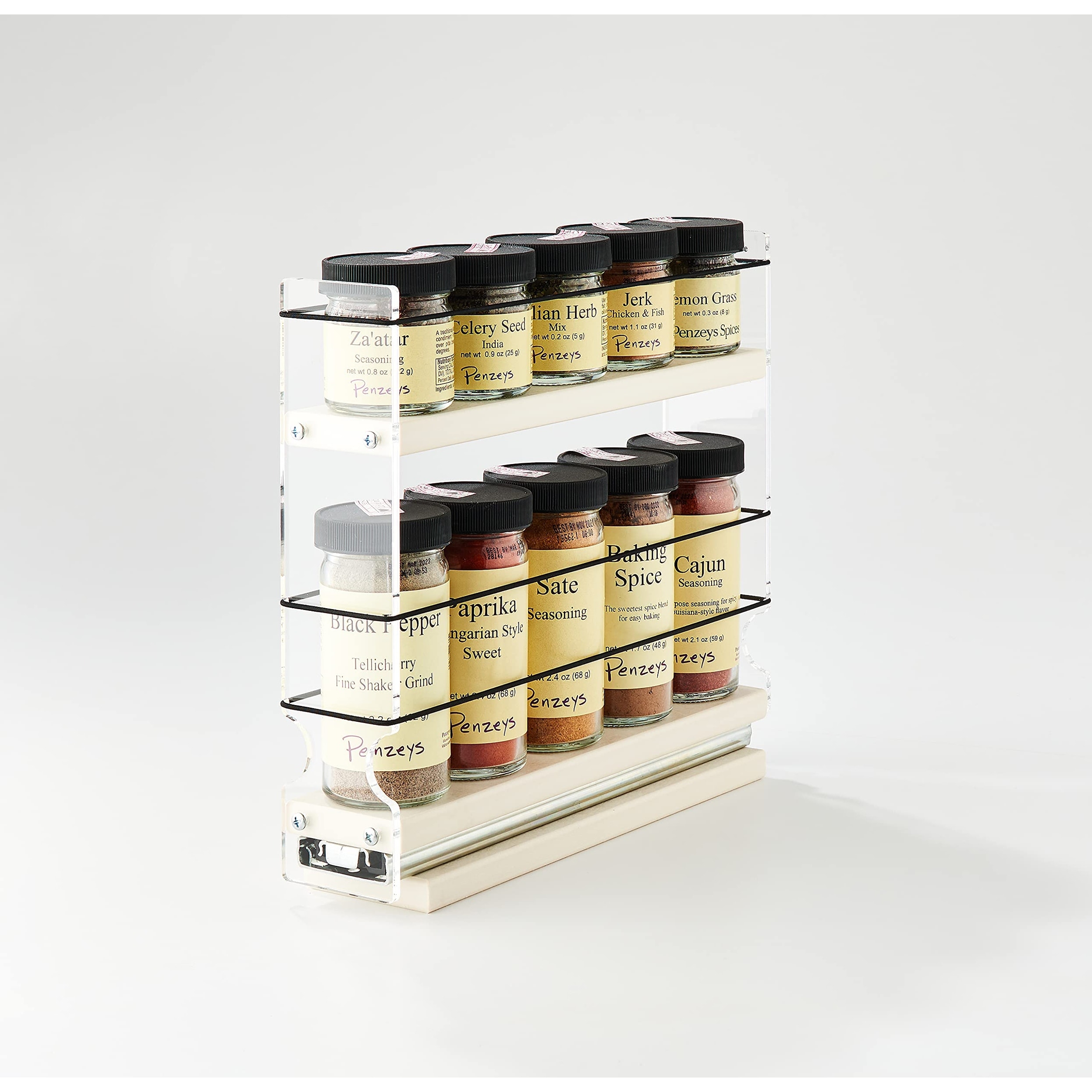 Spice Rack Drawer Pull Out Sliding Cabinet Spice Organizer 2