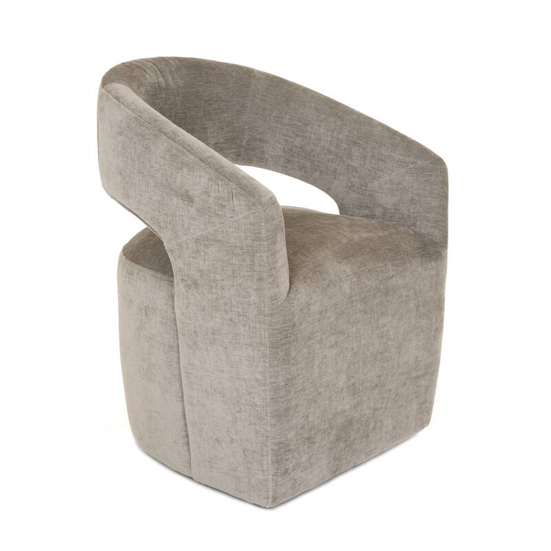 Modrest Angie Modern Grey Fabric Dining Chair