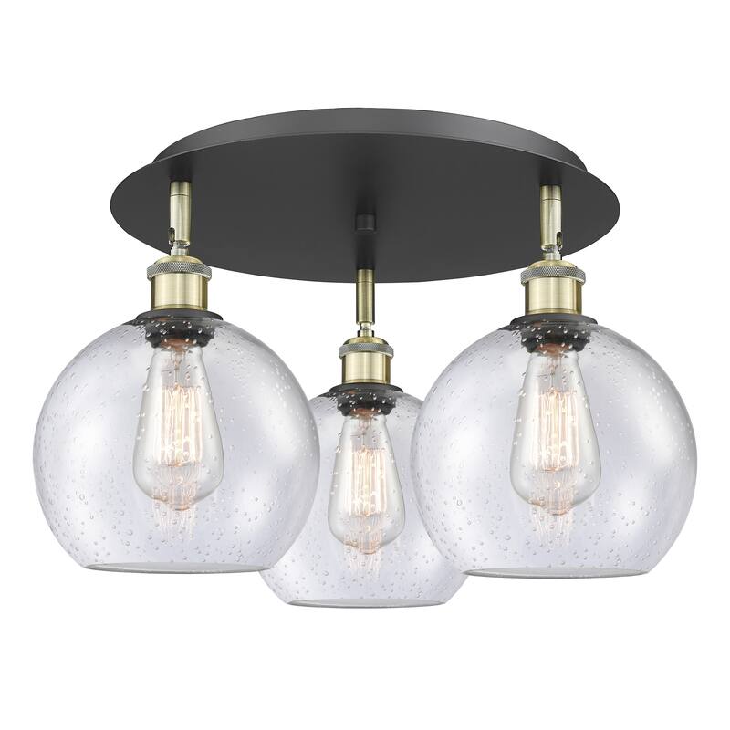 Innovations Lighting Athens - 3 Light 20" Flush Mount