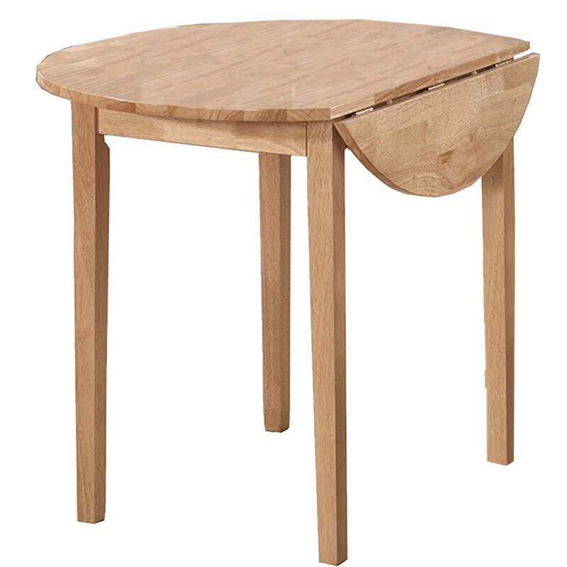 Sophisticated 3 Piece Wooden Table And Chair Set, Brown
