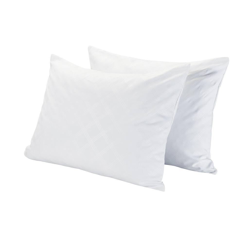 Vibe Embossed Gel-Infused Memory Foam Cluster Pillow