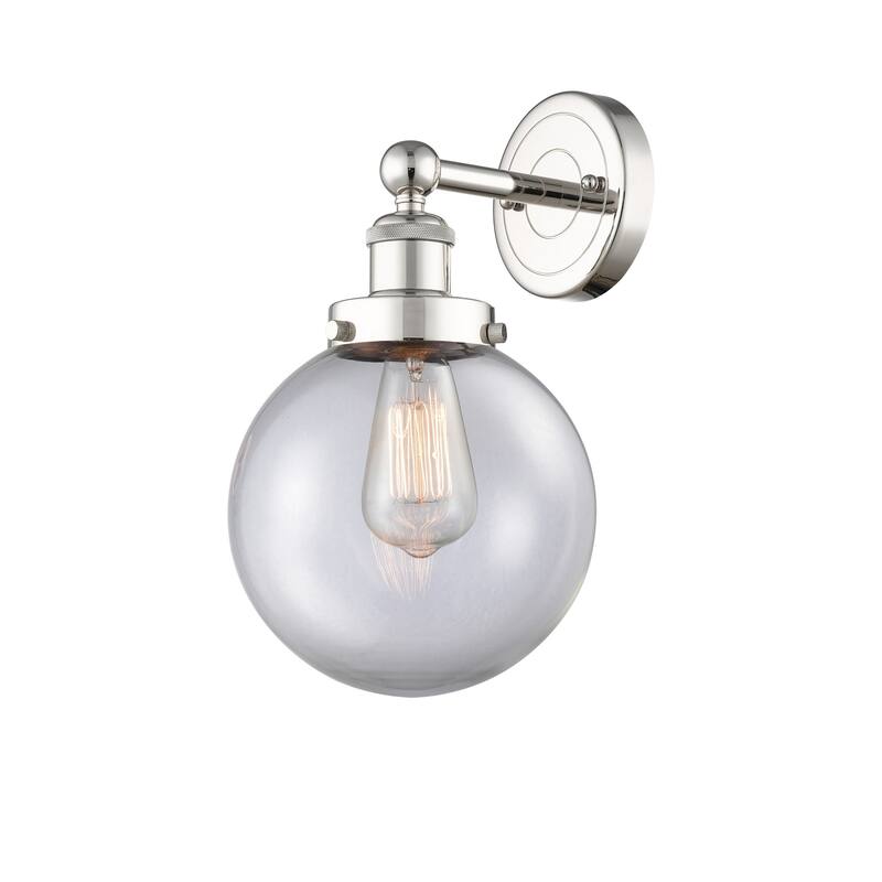 Innovations Lighting 616-1W-10-7-L Beacon Sconce Beacon 10" Tall Wall
