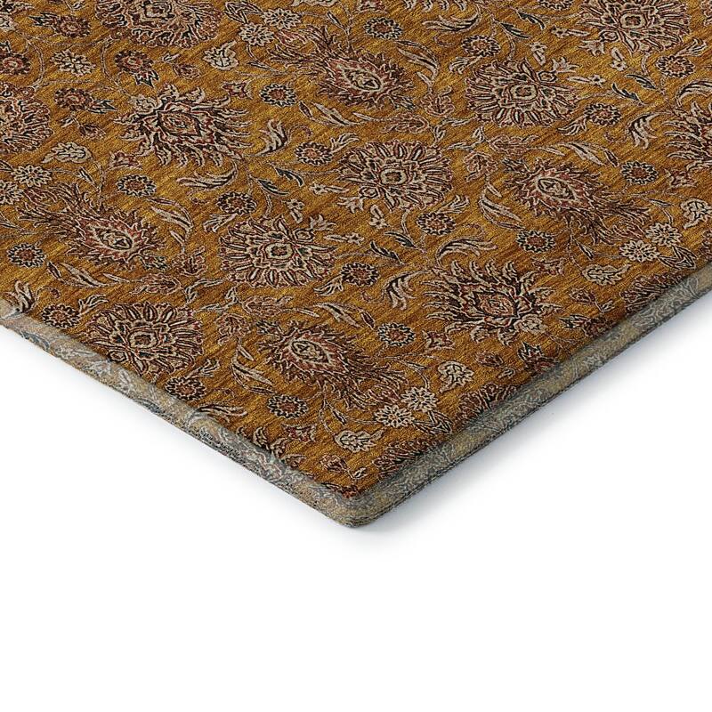 Premium Washable Super Soft Floral Borderless Mayfield Rug