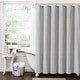 preview thumbnail 3 of 19, Lush Decor Hygge Modern Arrow Linen Look Shower Curtain Single Light Gray - 72" X 72"