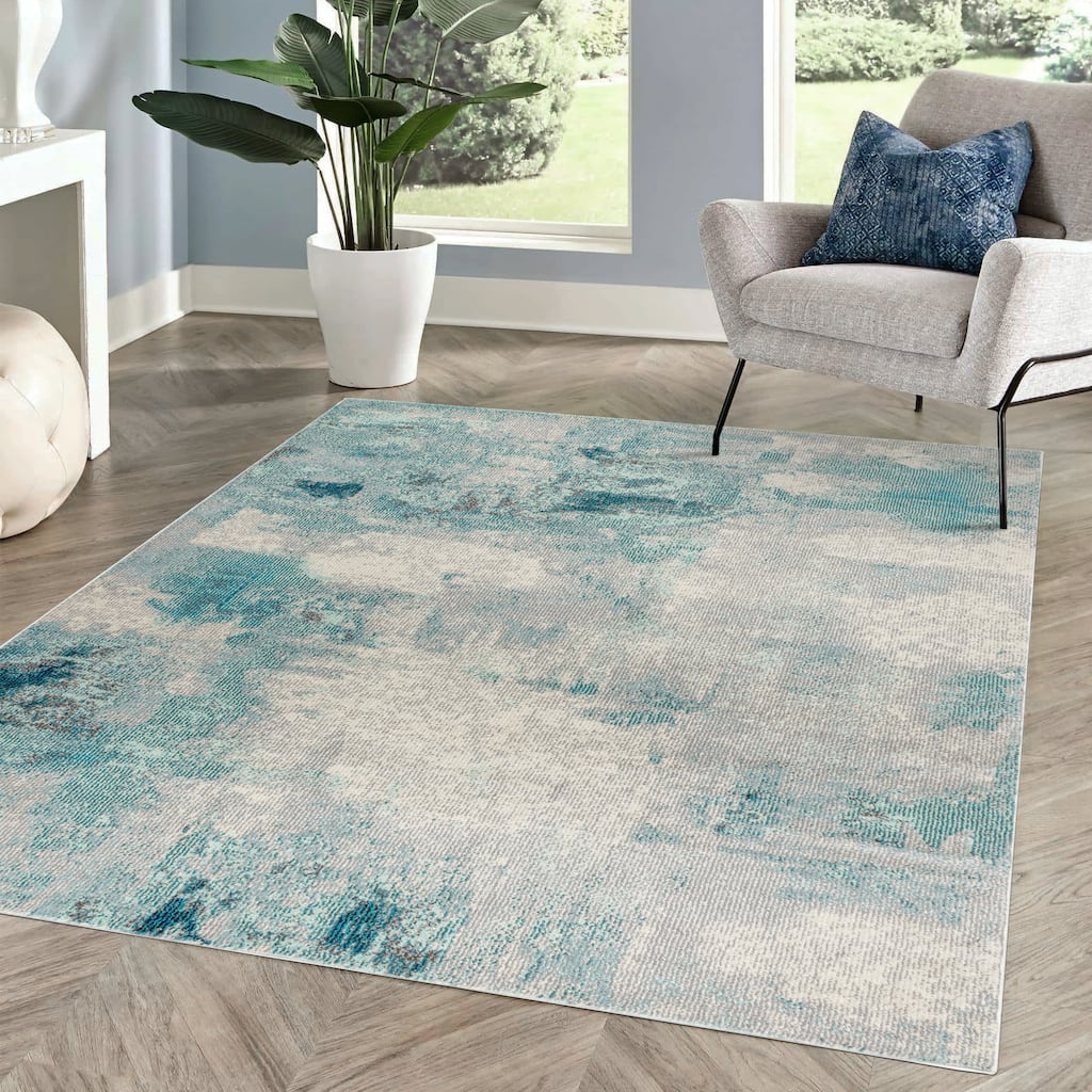 JONATHAN Y Groovy POP Modern Abstract Vintage Area Rug