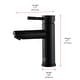 preview thumbnail 7 of 12, Elegant Lighting FAV-1008 Mia 1.5 GPM Single Hole Bathroom Faucet