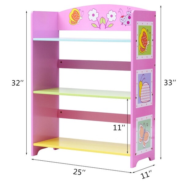 kids book shelving