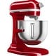 preview thumbnail 8 of 8, KitchenAid 7-Qt. Bowl Lift Stand Mixer in Empire Red