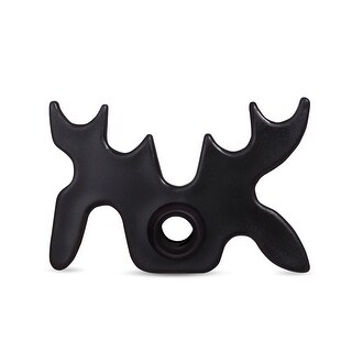 SRS Slip-On Moose Bridge Head For Pool Cue Sticks – Black, 1/2” Hole, Durable Design