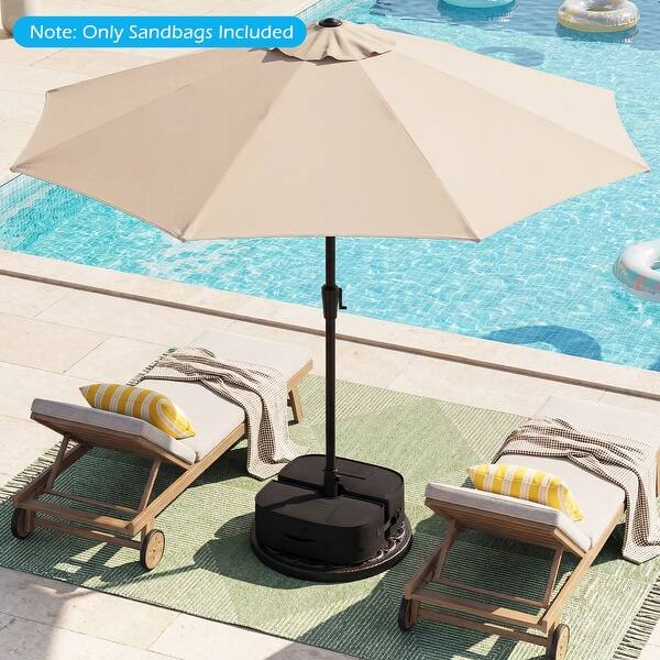 all deals patio umbrellas PURPLE LEAF 9 ft. Octagon Outdoor Patio Umbrella Gray Pole Market Table Sun Umbrellas with 8-Aluminum Sturdy Ribs in Gray
