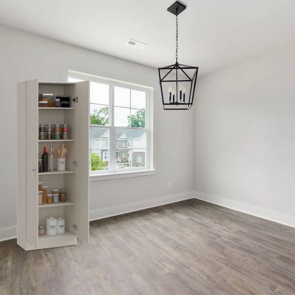 2-Door storage cabinet White file cabinet Particle Board tall cabinet