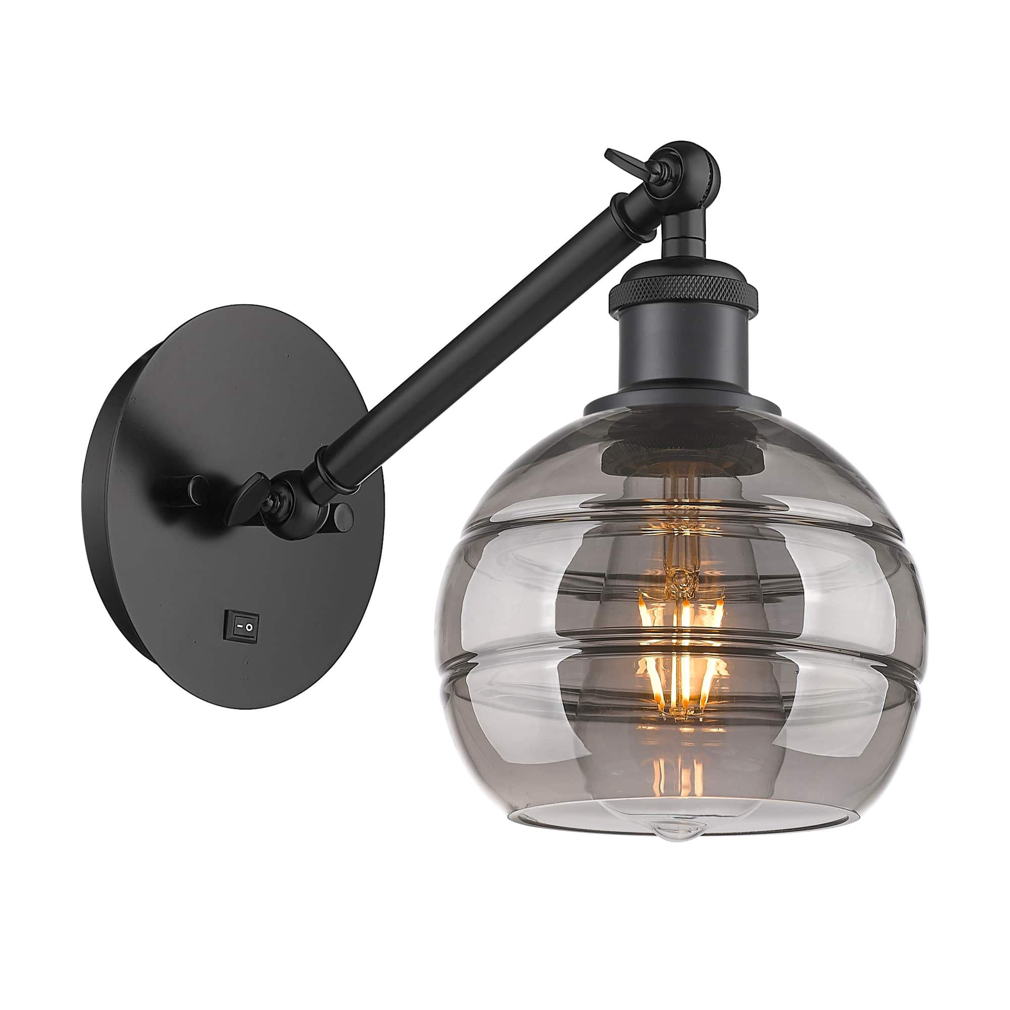 Option Matte Black / Light Smoke Shade